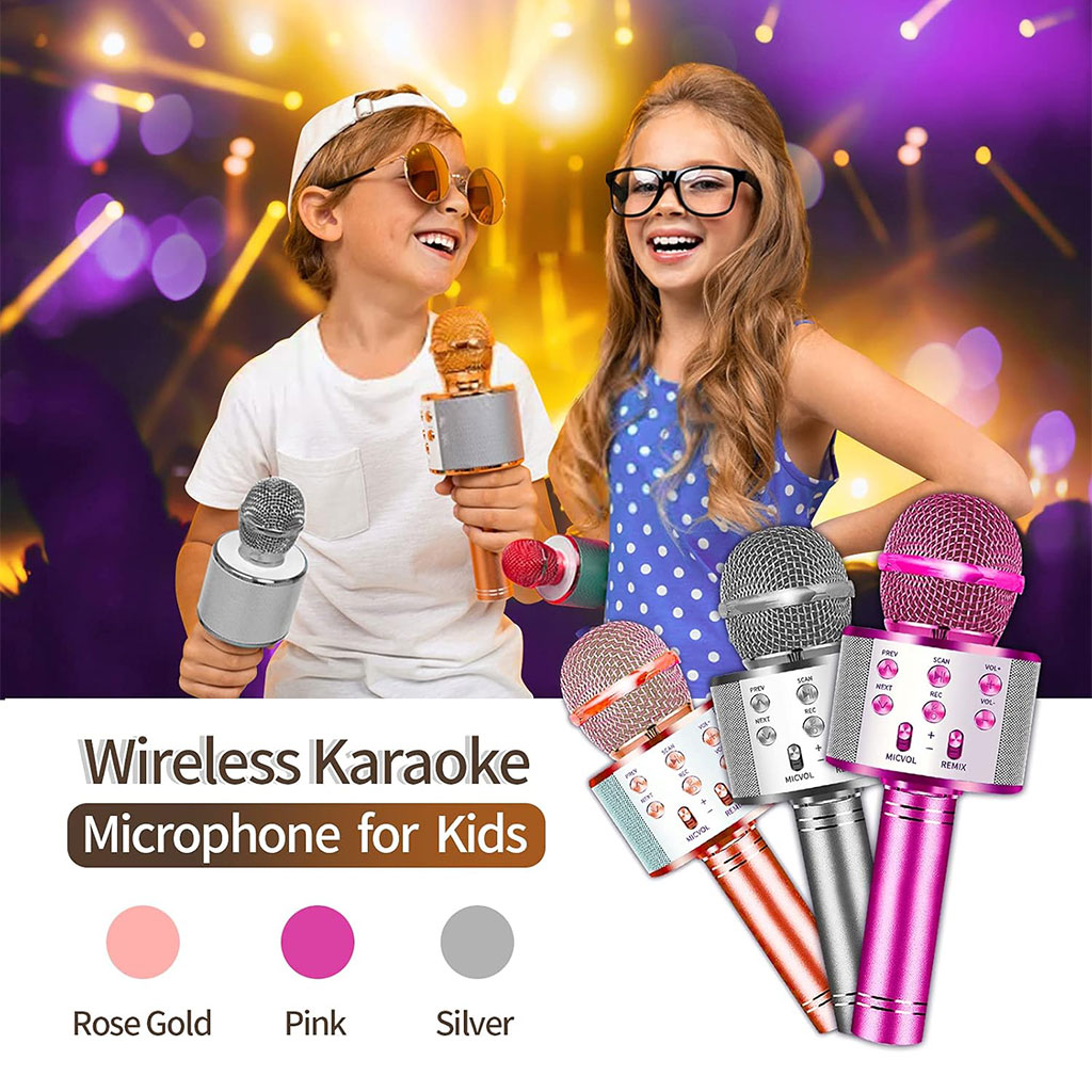 Micro Karaoké Bluetooth sans Fil 4 en 1 Compatible avec Android/IOS - الصورة 7