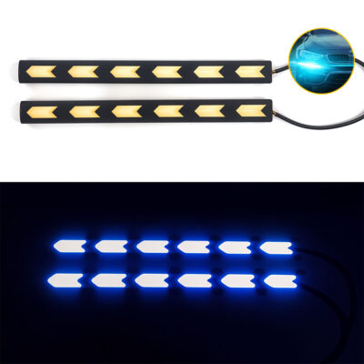 Lot de 2 feux de circulation à LED COB