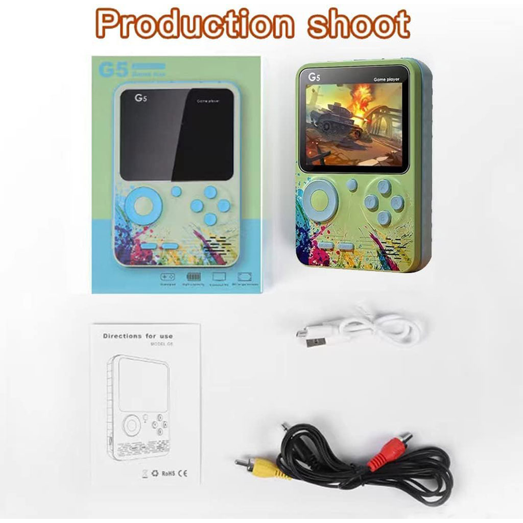 Console de jeu portable avec 500 jeux intégrés - الصورة 16