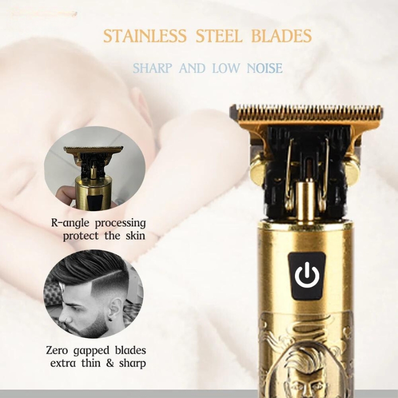 Tondeuse à cheveux professionnelle Zéro absolu , Dégradé , Low fade , Style vintage avec affichage LCD - الصورة 7