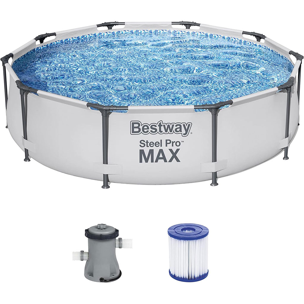 Steel Pro Max™ Piscine Ronde Avec Filtre et Pompe 305x76cm Bestway - الصورة 9