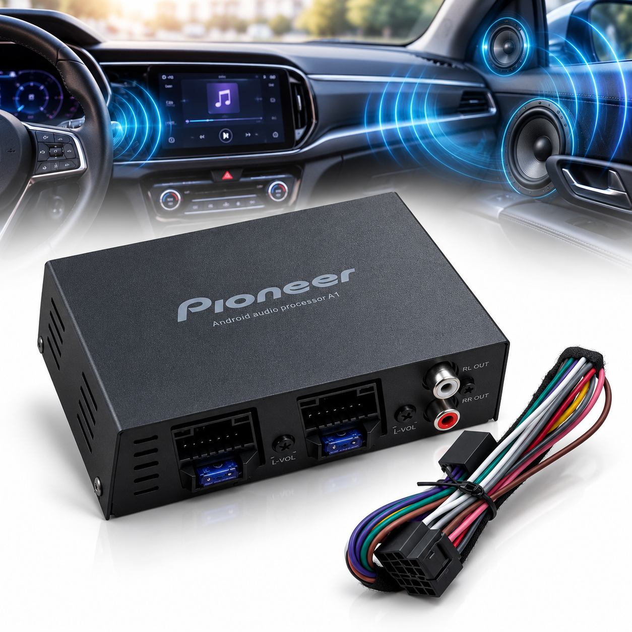 مضخم صوت DSP Pioneer A1 لشاشات Android - الصورة 6