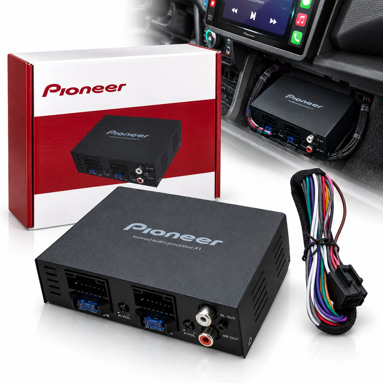مضخم صوت DSP Pioneer A1 لشاشات Android - الصورة 3