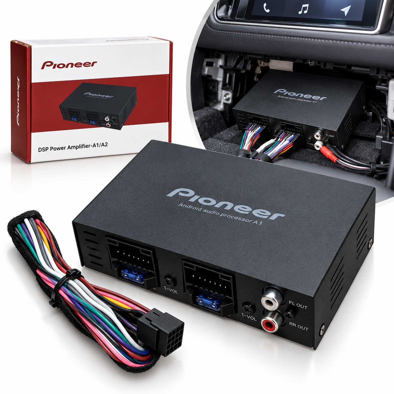 مضخم صوت DSP Pioneer A1 لشاشات Android - الصورة 7
