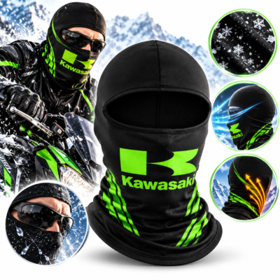 قناع حراري كامل للوجه للدراجات النارية Kawasaki