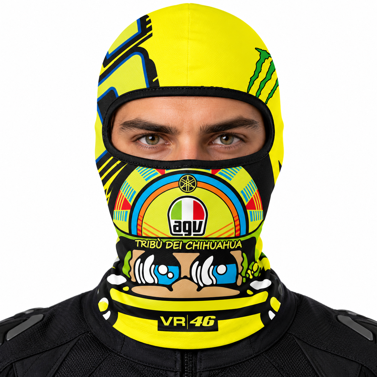 قناع حراري كامل للوجه للدراجات النارية VR46 - الصورة 4