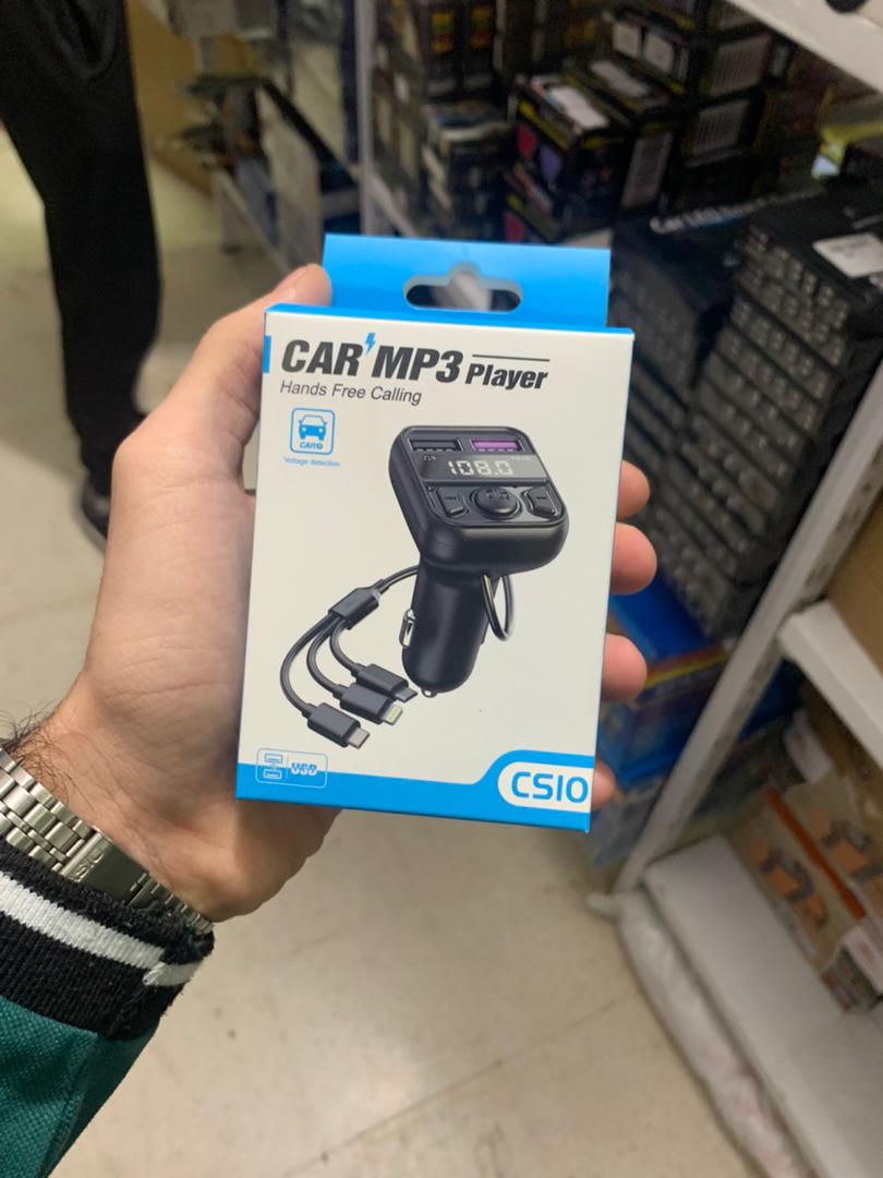 مرسل Bluetooth للسيارة MP3 وراديو AUX CS10 - الصورة 5