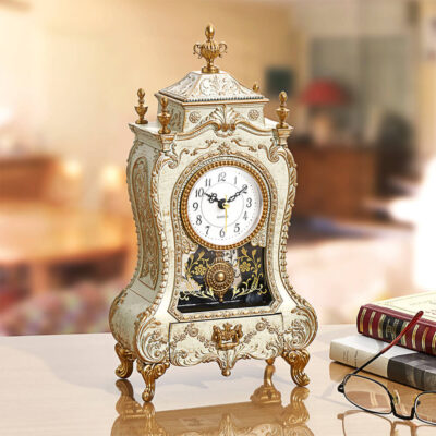 ساعة طاولة ديكورية بتصميم Vintage للمنزل