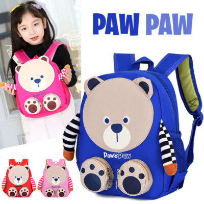 حقيبة ظهر صغيرة ولطيفة للأطفال بتصميم Paw Paw