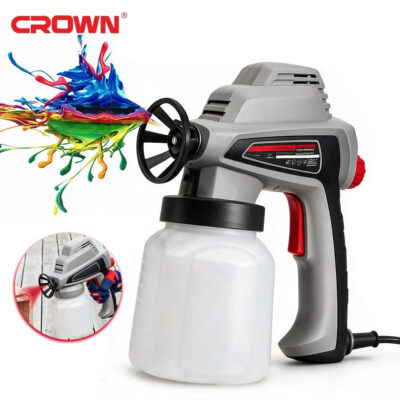 مسدس رش دهان كهربائي CROWN CT31012 بقوة 80 واط وسعة 700 مل