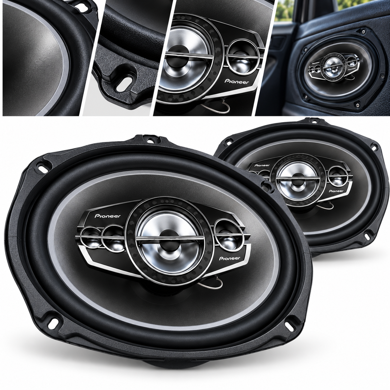 مكبرات صوت للسيارة Pioneer TS-A6995R مقاس 6×9 بوصة بقوة 600 واط - الصورة 9